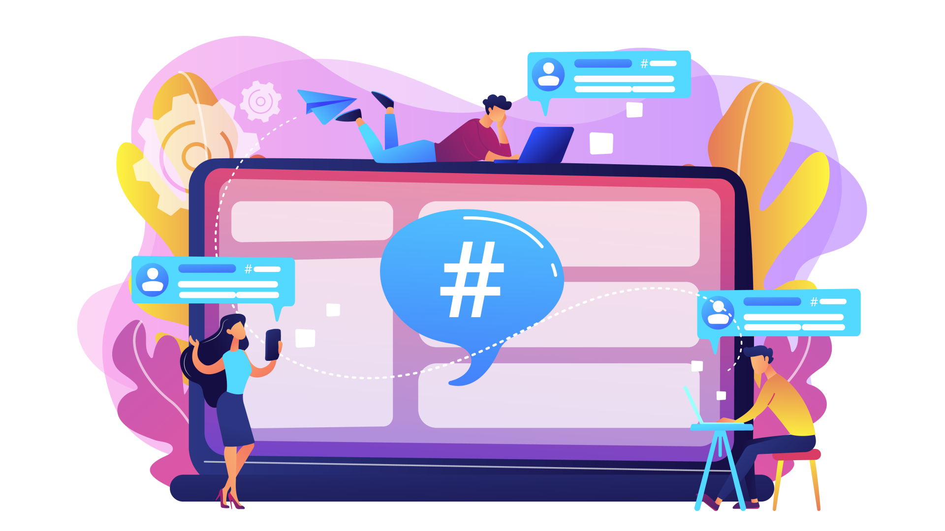 create hashtags for your event